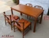 Bàn ghế ăn hiện đại mới của Trung Quốc Đồ nội thất bằng gỗ hồng mộc Đồ nội thất bằng gỗ gụ Mới - Bộ đồ nội thất