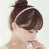 Bông tai giả headband nữ Hàn Quốc đơn giản đa năng tóc ban nhạc headband phụ nữ ngọt ngào tiara kẹp tóc phụ kiện tóc