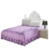 Giường bông váy giường bao gồm bông bông giường bìa xù quilt cover dày bông duy nhất mảnh bông không trượt 1.8m 2.0m Váy Petti