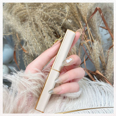 完美小细跟皮革口红不掉色不沾杯哑光丝绒学生党素颜显白唇膏