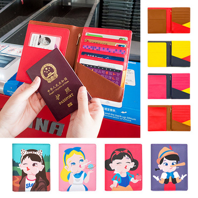 Hàn Quốc bentoy hộ chiếu túi du lịch dễ thương nữ sinh viên đa chức năng da bảo vệ bìa vé gói tài liệu - Túi thông tin xác thực túi đeo chéo nữ giá rẻ Túi thông tin xác thực