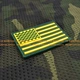 FALCON Huy hiệu cờ Mỹ Velcro Sticker Gói cá tính Huy hiệu Epaulettes CS Team Dán miếng dán lên áo Thẻ / Thẻ ma thuật