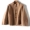 D02619 ~ Extra fine đầu mùa thu, mặc tinh tế ~ đảo ngược đường may handmade đôi phải đối mặt với len ngắn coat jacket ~ áo khoác lót lông nữ
