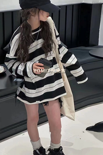 Базовый приятный телу весенний летний детский лонгслив, детская одежда, в западном стиле