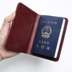 LANSPACE Nam Túi Hộ Chiếu Da của Phụ Nữ Da Tài Liệu Thư Mục Du Lịch Vé Clip PASSPORT túi đeo chéo nữ mini Túi thông tin xác thực