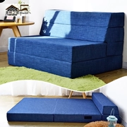 Tầng trệt trưa phá vỡ ngủ pad gấp miếng bọt biển nệm có thể gập lại có thể tháo rời và có thể giặt đa chức năng mật độ cao sofa nệm tùy chỉnh