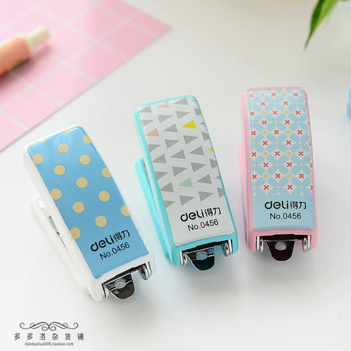 Dorolo Stationery House Deli Канцелярские товары канцелярские канцелярские канцелярские товары Геометрическая книжная машина Поломление моды мини -студенческие книги