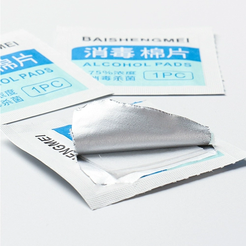 Портативные медицинские антибактериальные одноразовые ватные диски, очки, мобильный телефон, антибактериальный экран, 75 градусов