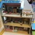 Nhà búp bê xuất khẩu đồ chơi nhà chơi bé trai và bé gái biệt thự sang trọng nhà búp bê lâu đài bằng gỗ tự làm ngôi nhà lớn búp bê búp bê búp bê Búp bê / Phụ kiện