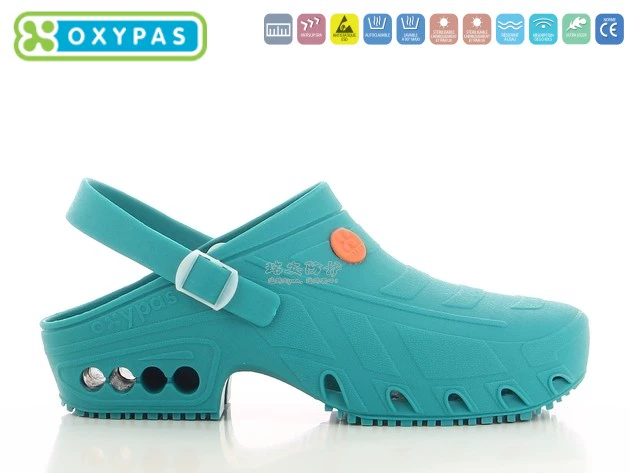 Dép y tế Oxypas chính hãng cao cấp cho bác sĩ điều dưỡng y tá dép sandal quai hậu nhân viên y khoa 
