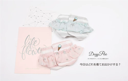 Chicojia Разнообразие Bacin Cat Teddy Dog Физиологические брюки Треугольные анти -харассирующие физиологические брюки эстральные штаны