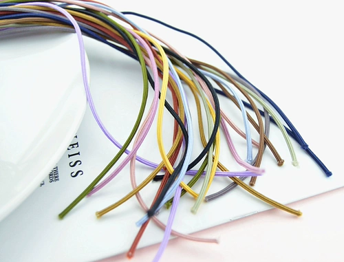 Шестиугольная японская свежая резинка для волос, аксессуар для волос, широкая цветовая палитра, DIY