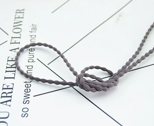 Резинка для волос, эластичная заколка для волос ручной работы для взрослых, DIY