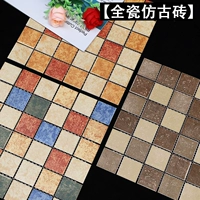 Ретро -антикварная мозаичная плитка телевизор Фон Стена кухня туалет балкон балкон напольная плитка настенная керамика на открытом воздухе на открытом воздухе.