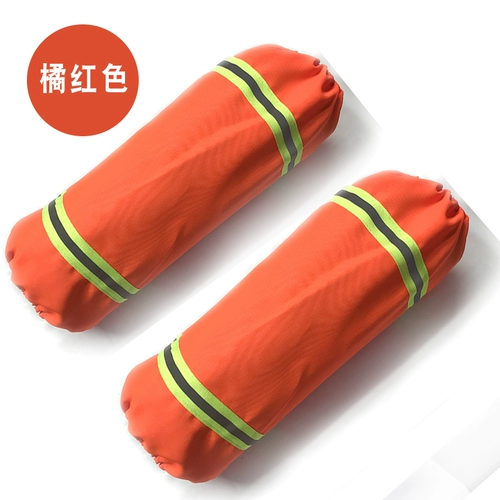 Оранжево -красное санитарный работник отражающий рукав с рукавом чистя