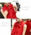 Mùa xuân và mùa thu 2019 Mùa hè Mới của phụ nữ Tình yêu đầu tiên Váy lười gió chiffon Lớn màu đỏ Váy retro siêu cổ tích - Váy eo cao