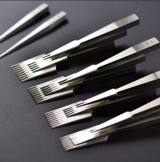 Зубило 纳革手工皮具diy不锈钢3.85六菱法斩2齿5齿9齿柄加厚现货秒发