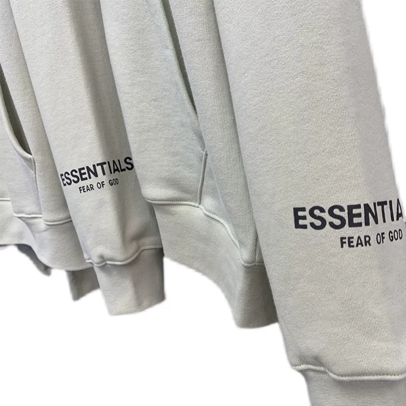 Страх Бога Fog Essentials Reunion Line Застежка на молнии худи-свитер мужской большого городского стиля свободный крой