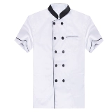 Шеф -повара Краткое обслуживание -сдвоенный двойной свежий ресторан ресторан ресторан ресторан кухня кухня мужская и женская рабочая форма