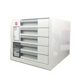 Deli 9780 Desktop Fived -Layer File Cabinet A4 Сортировка ящика для хранения Маленькие архивы Сортировка коробки для хранения Пятый этаж