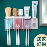 Панрадо для хранения стойки туалетная стена -Свободная для удара зубной щеткой зубной щеткой зубной щетка