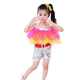Trẻ em bàn tính hay thay đổi trang phục cô gái nhảy jazz sequins trang phục biểu diễn trẻ em của nhỏ sen phong cách khiêu vũ váy yếm váy múa trẻ em Trang phục