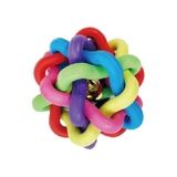 Разноцветная игрушка, плетеный колокольчик, издает звуки