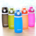 Thể thao chai silicone chai nước ngoài trời cưỡi leo núi tập thể dục chạy thiết bị cầm tay ráp mềm cốc nước bình uống nước thể thao	 Ketles thể thao