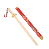 Игрушка, деревянный пластиковый реалистичный меч для мальчиков