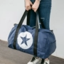 Phiên bản tiếng Hàn của túi du lịch chống nước công suất lớn một vai nữ túi du lịch xách tay hành lý túi thể thao nam túi thể thao túi duffel túi du lịch mini