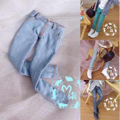 taobao agent BJD dolls with baby jeans jeans 3 color into XAGA specific Luo Tai body Miucat meow