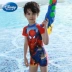 Áo tắm Disney Disney cho bé trai Người nhện Captain America Kem chống nắng Siamese Áo tắm ấm - Bộ đồ bơi của Kid Bộ đồ bơi của Kid