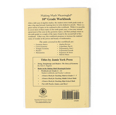 Книги для родителей 华德福生活馆 让数学有意义系列 十年级数学练习册