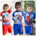 Trẻ em Áo Tắm Trai Chia Phim Hoạt Hình Spider-Man Bơi Quần Altman Trẻ Em Bé Kem Chống Nắng Áo Tắm Cậu Bé Lớn Bộ đồ bơi của Kid