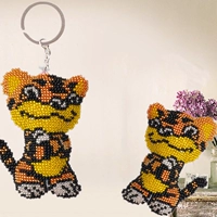 Tiger для ключей [диаграмма печати] Вам нужно вышивать
