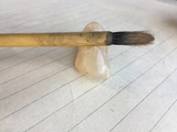 Qiwen Alasia Agate Pen Rick, чайная подушка натуральный камень Гоби, уникальный странный камень и натяжные ручки хорошее устройство