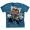 Hoa Kỳ núi mùa hè mới stereo 3D xanh tắc kè hoa ngắn tay những người yêu thích thủy triều thẻ t-shirt nam áo bomber