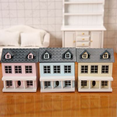 taobao agent #[Simulation mini house] BJD baby uses OB11 Little baby house ornaments to open solid wood furniture to take pictures