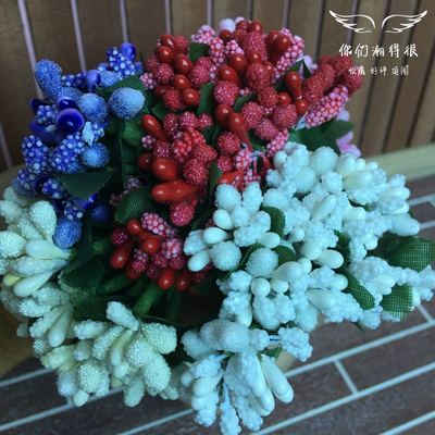 taobao agent # bjd baby OB11 simulation small berry hairband hair accessories decorative baby house shooting props baby bouquet