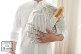 Легкая сумка-мешок фуросики/бенто в стиле столовой CastleGarden Seagull с тканевой сумкой, разноцветная