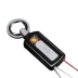 Móc khóa đa chức năng với đèn LED chiếu sáng USB sạc nhẹ sáng tạo quà tặng cho bé trai quẹt bic Bật lửa