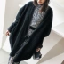 Xiaofan nhà mùa thu mới áo khoác len màu rắn phiên bản Hàn Quốc của phụ nữ thời trang phụ nữ lỏng lẻo áo khoác bat - Áo Hàn Quốc Áo Hàn Quốc