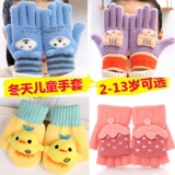 Детские удерживающие тепло утепленные перчатки подходит для мужчин и женщин, без пальцев