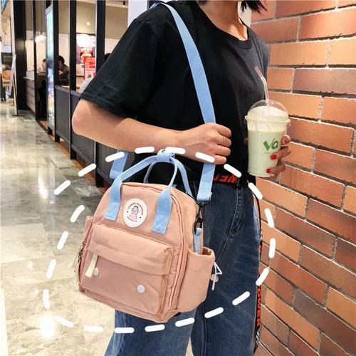 Водонепроницаемый рюкзак, брендовая японская свежая сумка через плечо для матери и ребенка, ткань оксфорд