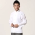 Tang phù hợp với nam phong cách Trung Quốc cotton Tai Chi quần áo phong cách Trung Quốc Hanfu phong cách quốc gia cũ thô vải dài tay áo đáy áo sơ mi