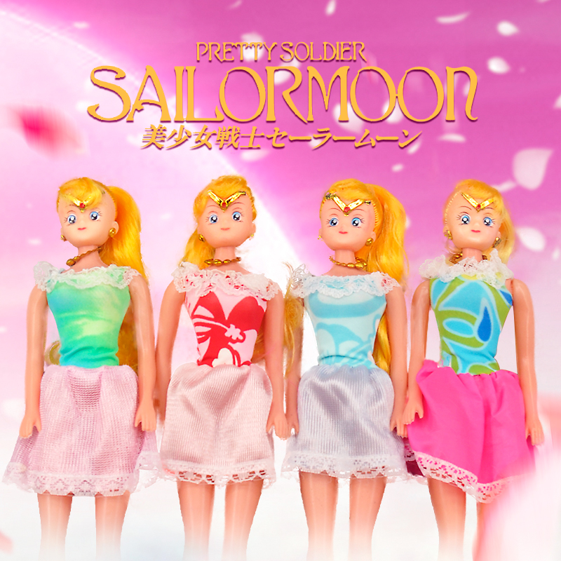 Single Doll Price & Doll Style Display 6quality goods Sailor Moon antique doll medieval times doll Nostalgia Barbie doll girl Toys Collection Retro