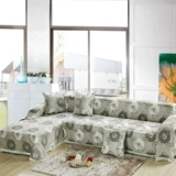 Нескользящий диван для двоих, ткань, индивидуальная подушка на четыре сезона, увеличенная толщина
