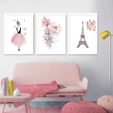 Скандинавское брендовое розовое детское украшение для спальни, популярно в интернете
