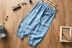 Trẻ em mỏng jeans mềm 2018 mùa hè mới trai Tiansi cotton muỗi quần trong lớn của trẻ em bảy điểm cây ra hoa quần sooc bò bé trai Quần jean