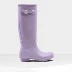 Thu mua Hunter Original Gloss Khóa Belt Belt Rain Boots Women Purple Rain Rain Boots Hunter Boots - Rainshoes giày đi mưa bitis Rainshoes